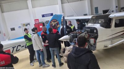 İzmir İtfaiyesi, uçak ve helikopter kazalarına müdahale kapasitesini artırmak amacıyla