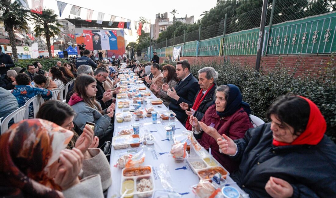 İzmir Büyükşehir Belediyesi’nin ramazan ayı boyunca kentin dört bir yanında