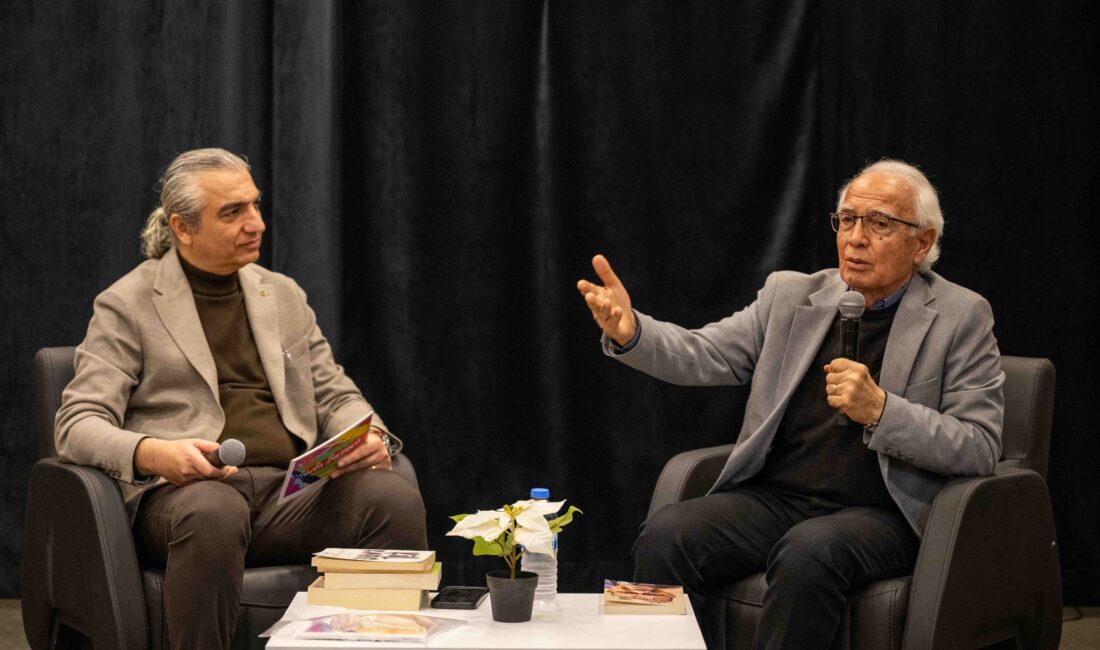 Bornova Kent Söyleşileri’nde 2026 yılının ilk konuğu Şair ve Yazar