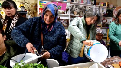 Bornova Belediyesi’nden döngüsel ekonomi hamlesi! Pazar artıkları ve marangoz atıkları