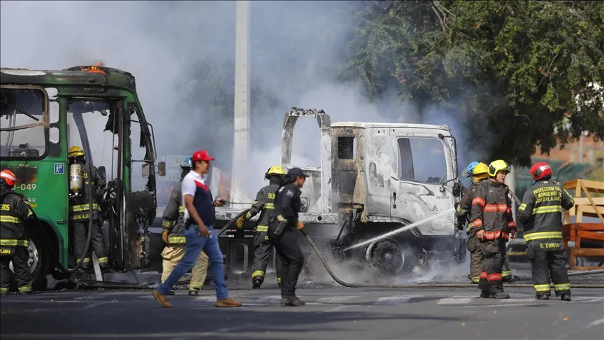 Meksika'da "El Mencho" kıyameti! 16 eyalet savaş alanı: 55 ölü! 1 Meksika'da "El Mencho" kıyameti! 16 eyalet savaş alanı: 55 ölü!