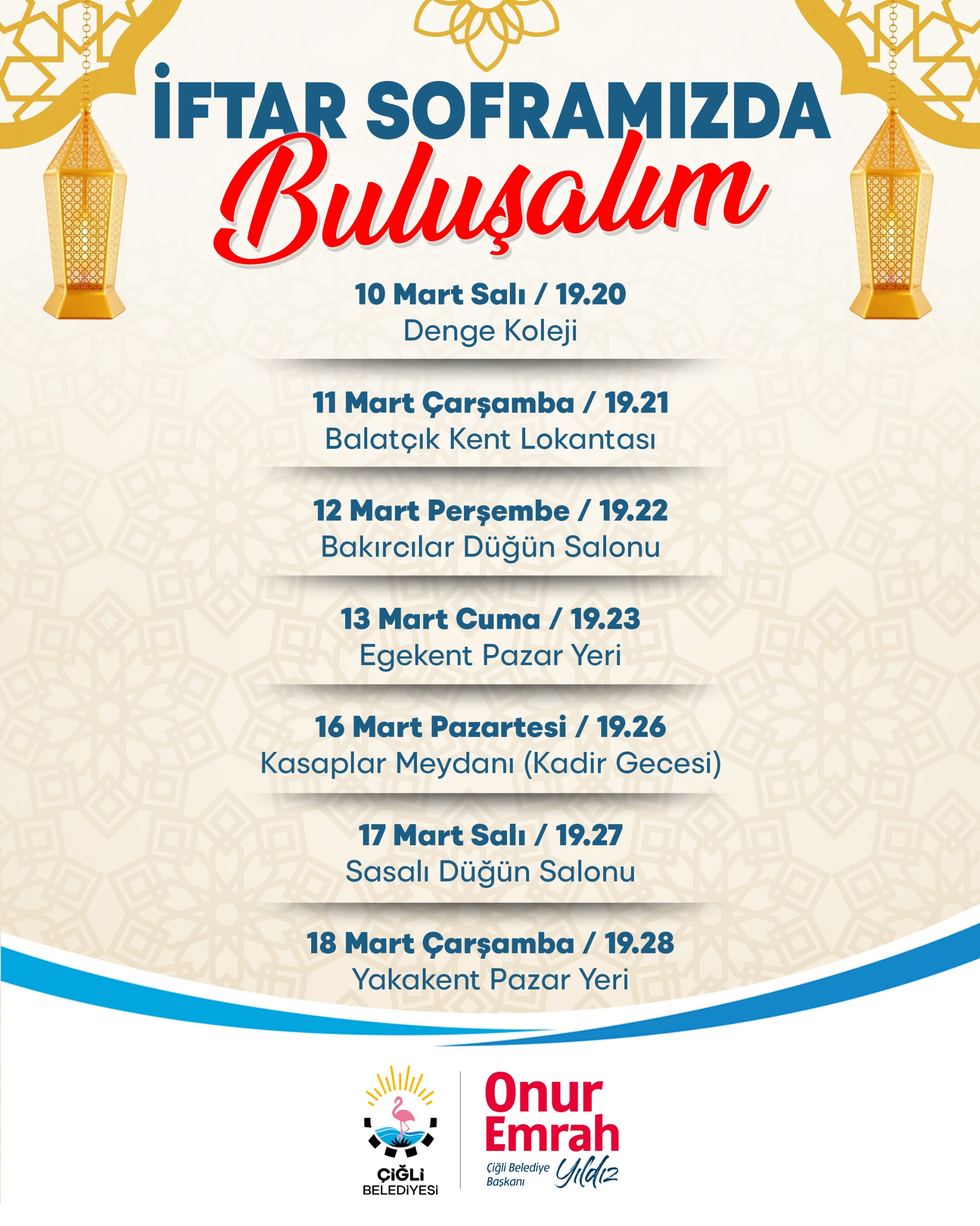 Çiğli'de Ramazan bereketi 14 noktada: Sofralar kuruluyor; gönüller birleşiyor 2 Çiğli'de Ramazan bereketi 14 noktada: Sofralar kuruluyor; gönüller birleşiyor