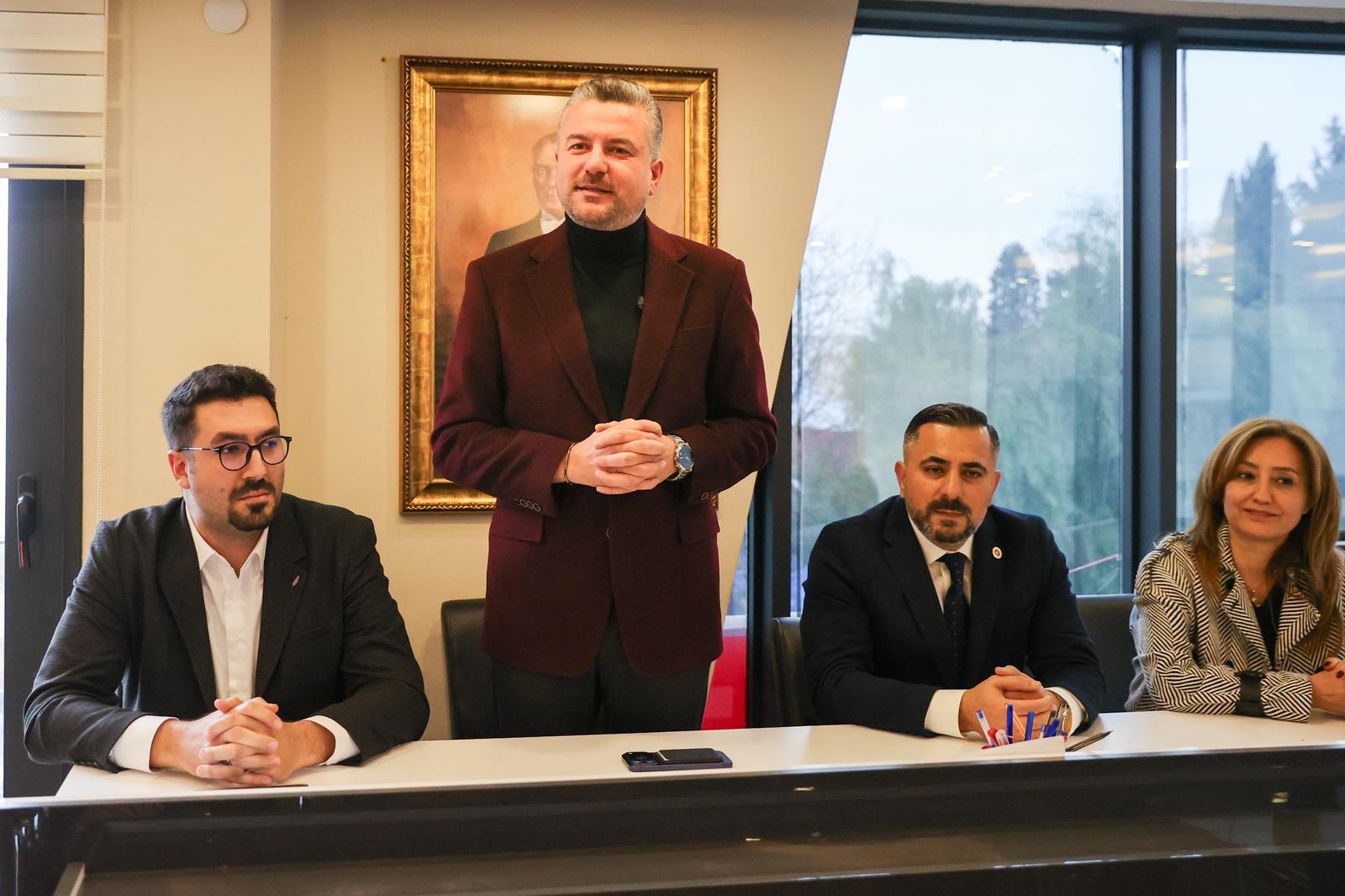 Başkan Duman'dan yeni CHP yönetimine ziyaret