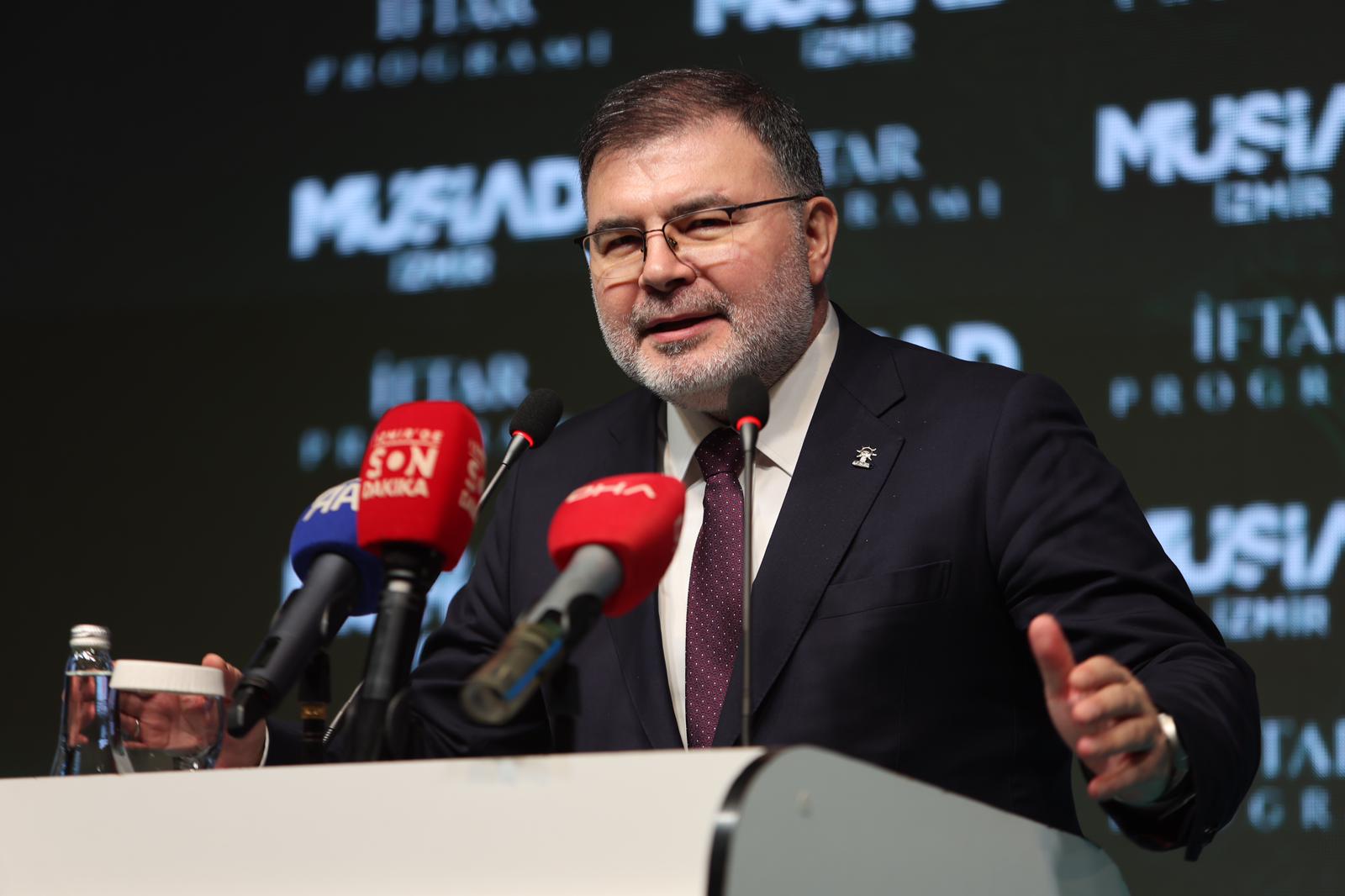 Başkan Saygılı, MÜSİAD İzmir iftarında konuştu!