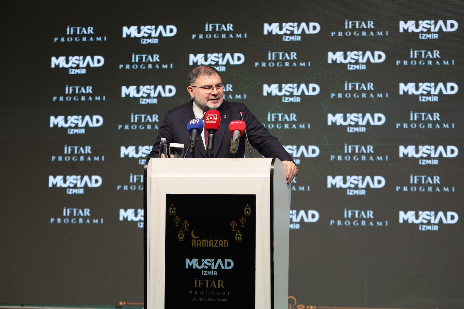 Başkan Saygılı, MÜSİAD İzmir iftarında konuştu!