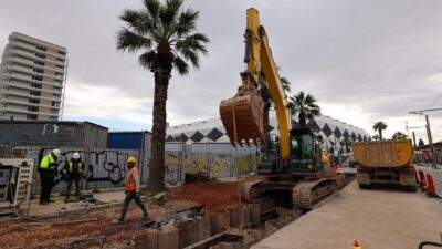 İzmir Büyükşehir Belediyesi, Alsancak Liman Bölgesi’nde gerçekleştireceği altyapı çalışmaları nedeniyle