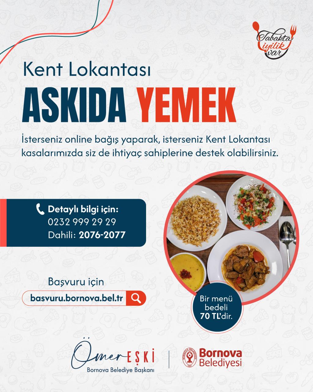 Bornova Kent Lokantası’nda dayanışma sofrası büyüyor