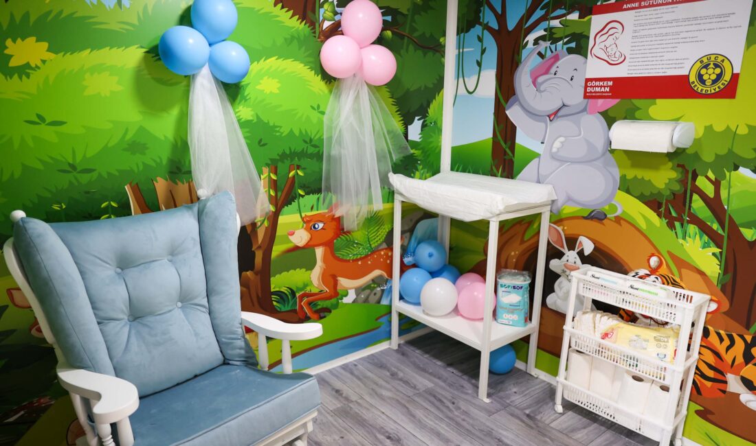 Bebeğimin altını nerede değiştireceğim?" stresi tarih oluyor. Buca Belediyesi, hijyenik