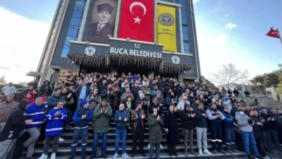 Buca Belediyesi’nde bir süredir devam eden maaş ve yan hak