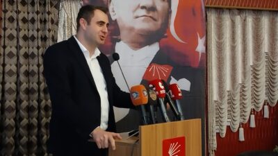 CHP İzmir İl Başkanı Çağatay Güç, Ödemiş’te düzenlenen üretici buluşmasında