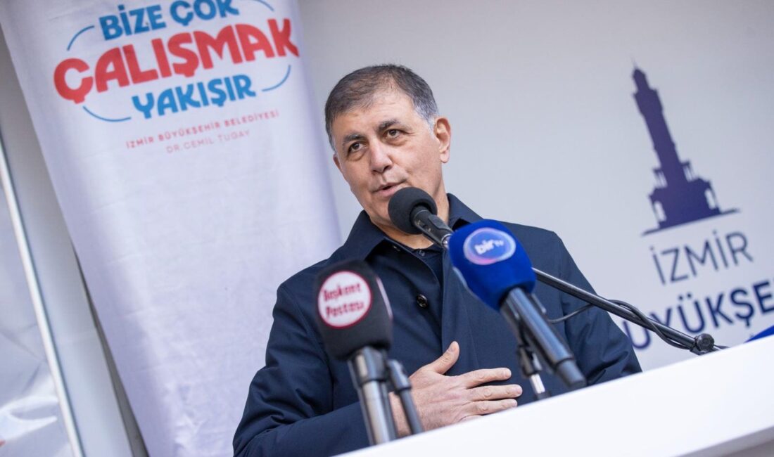 İzmir Büyükşehir Belediye Başkanı Dr. Cemil Tugay, hafta sonu katıldığı