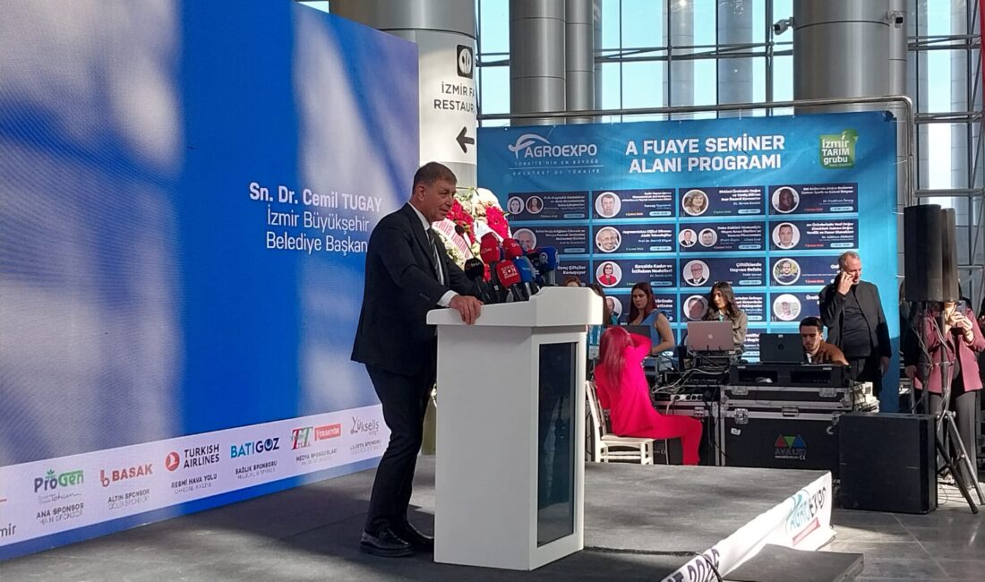 Dünyanın önde gelen tarım fuarlarından 21. Agroexpo, İzmir'de kapılarını açtı.