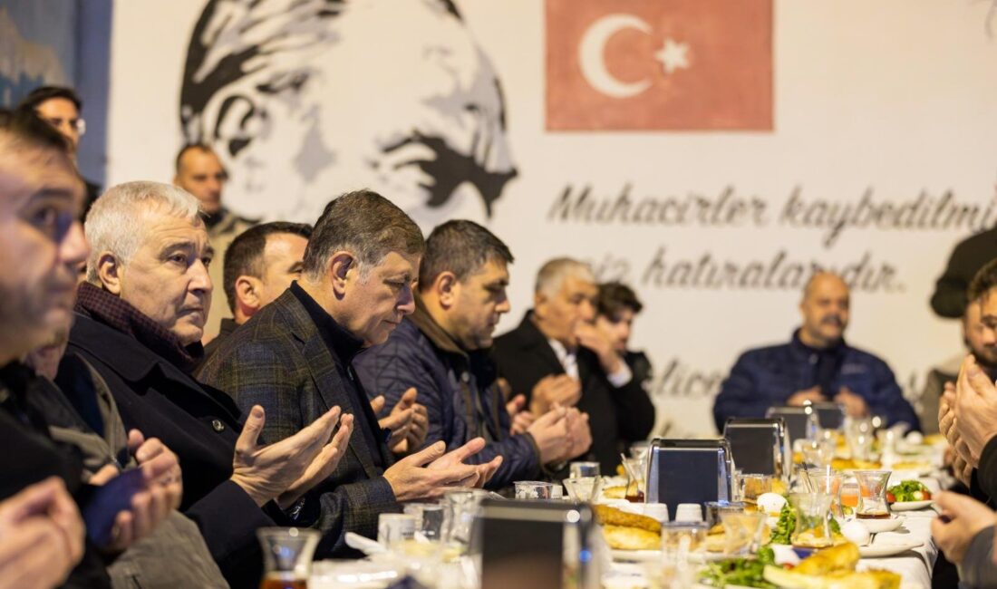 İzmir Büyükşehir Belediye Başkanı Dr. Cemil Tugay’ın Kemalpaşa Halilbeyli’de gerçekleştirdiği