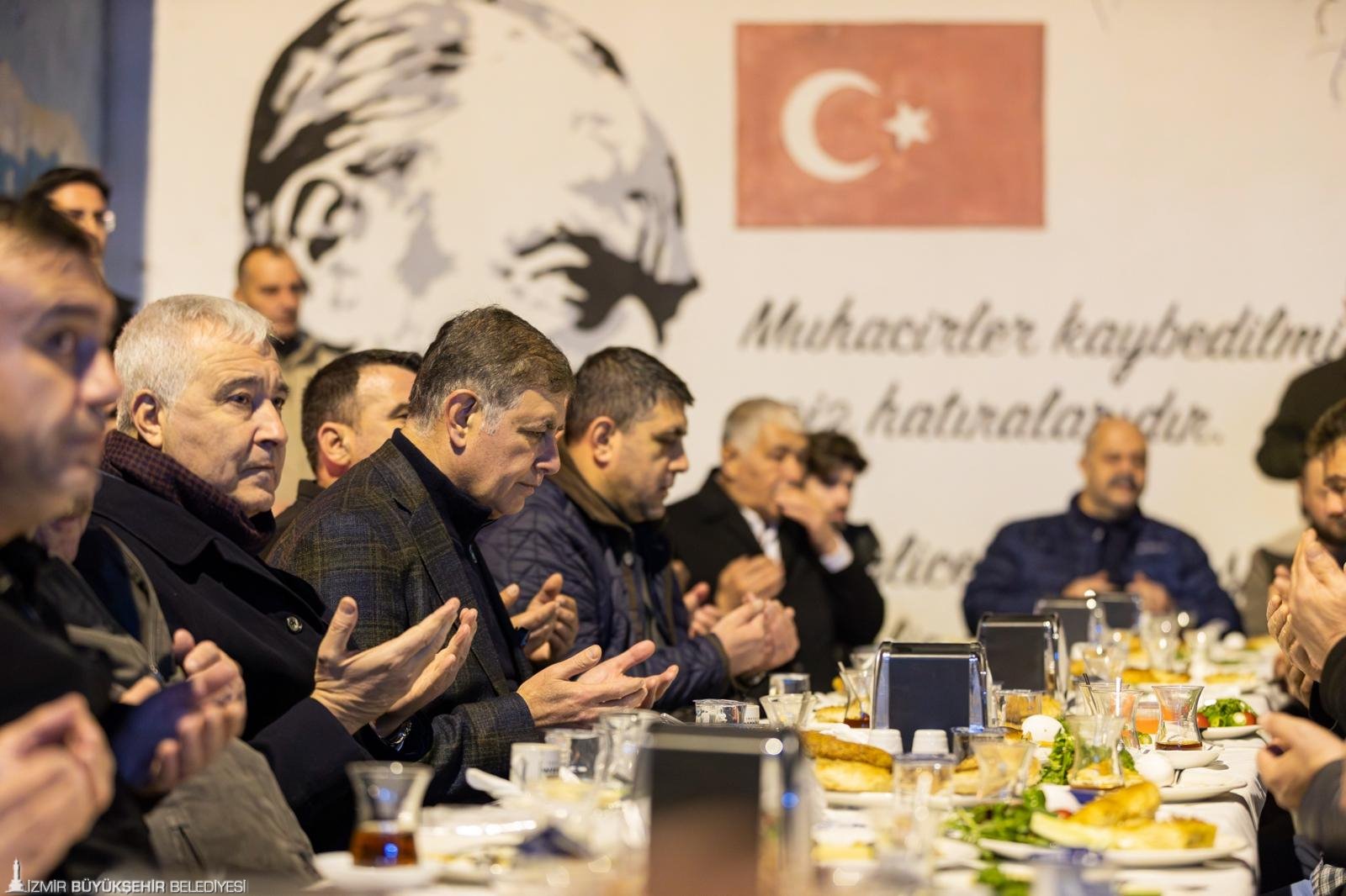 İzmir Büyükşehir Belediye Başkanı Dr. Cemil Tugay’ın Kemalpaşa Halilbeyli’de gerçekleştirdiği