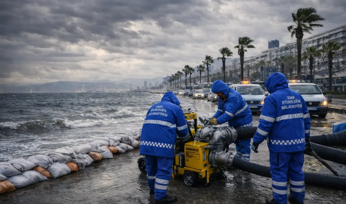 Körfez’de deniz seviyesi yükselecek, İzmir teyakkuza geçecek! Alsancak Kordon ve