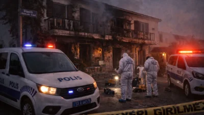 14 Şubat için Manisa’dan Seferihisar’a gelmişlerdi... Sabaha karşı odadan yükselen