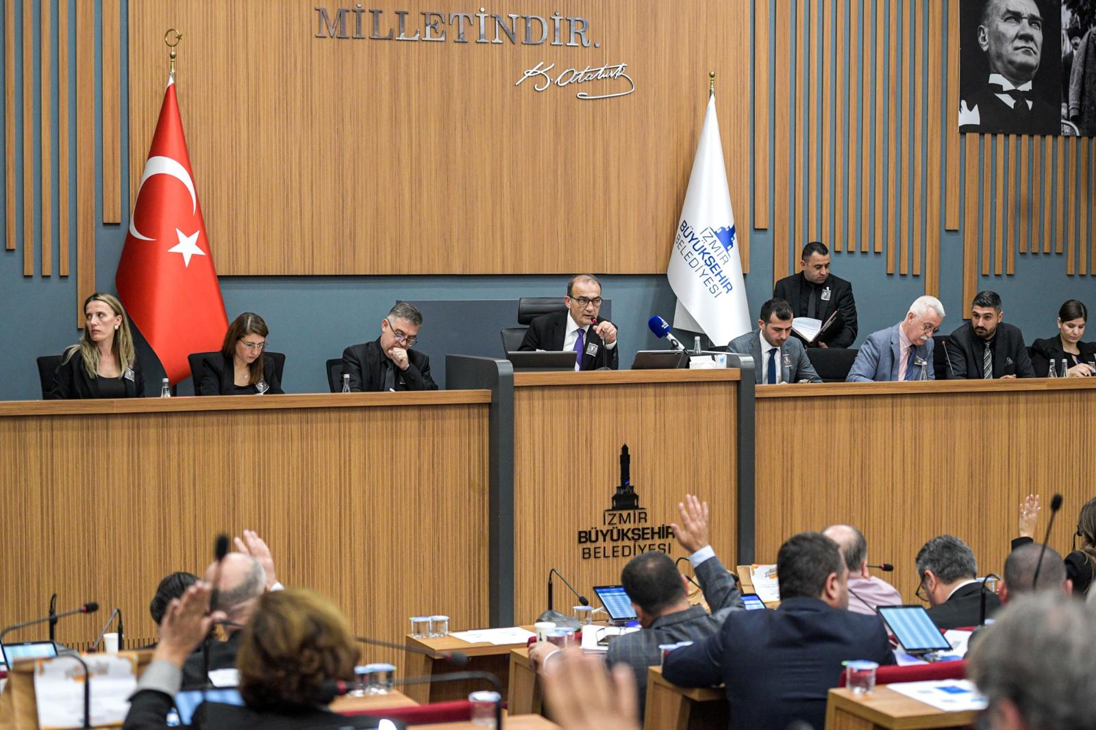 İzmir Büyükşehir Belediye Meclisi Şubat ayı üçüncü birleşimi, geçtiğimiz günlerde