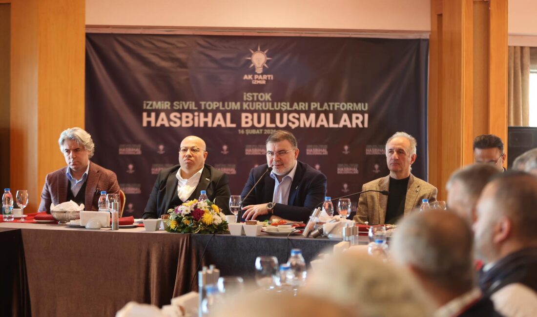 AK Parti İzmir İl Başkanı Bilal Saygılı, İzmir Sivil Toplum