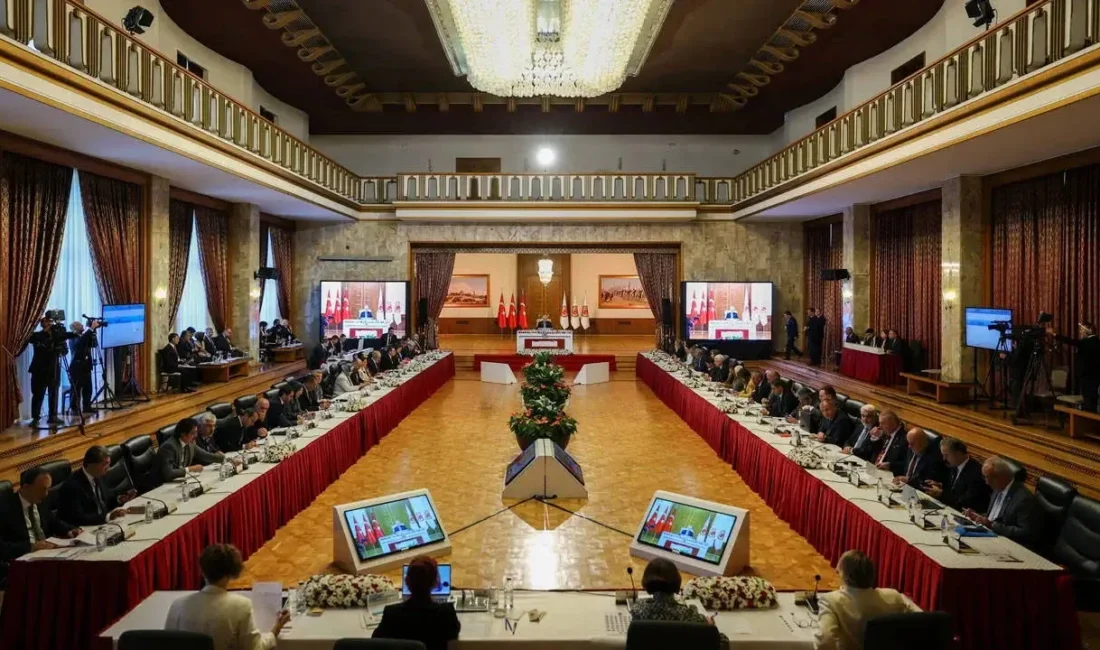 TBMM Başkanı Numan Kurtulmuş başkanlığında toplanan Milli Dayanışma, Kardeşlik ve