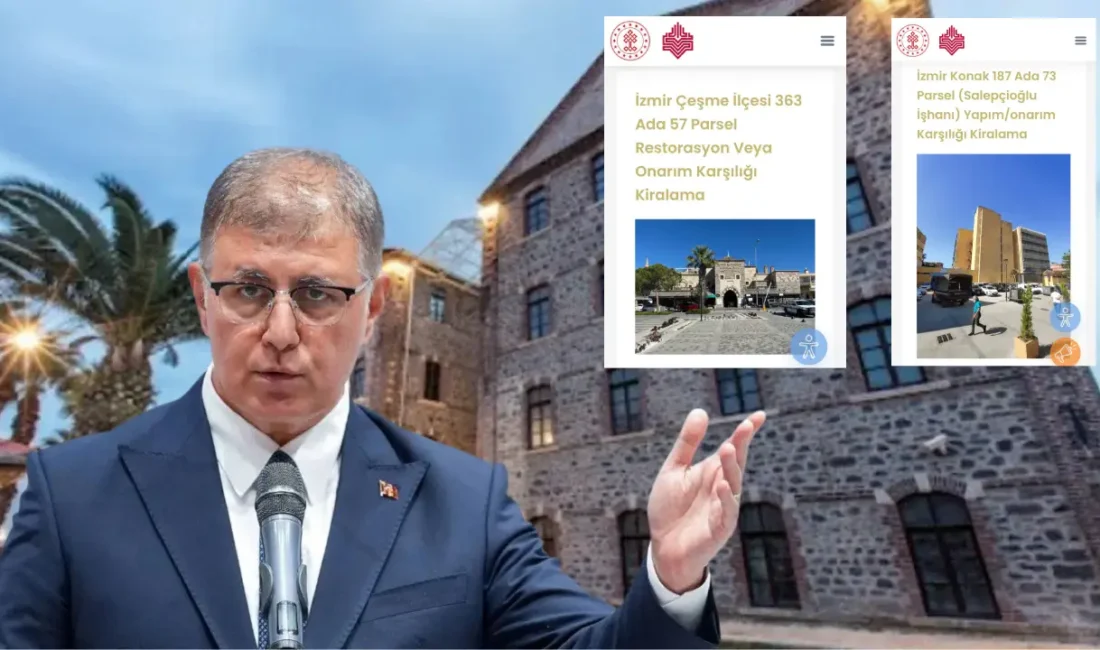 İzmir’de mülkiyet savaşında yeni perde! Büyükşehir Belediye Başkanı Cemil Tugay,