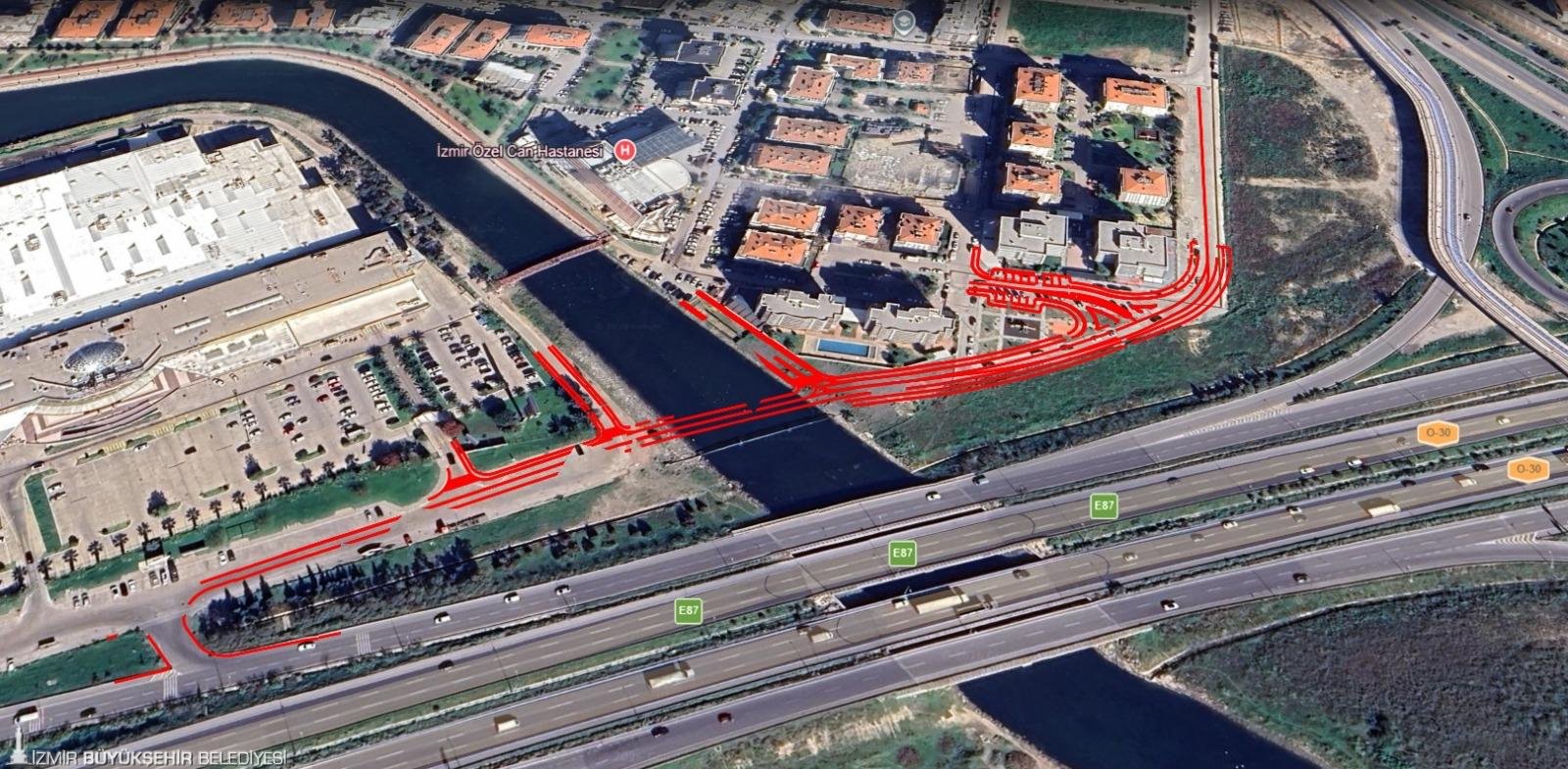 Çiğli trafiğindeki düğüm çözülüyor: 15 dakikalık yol bir dakikaya iniyor