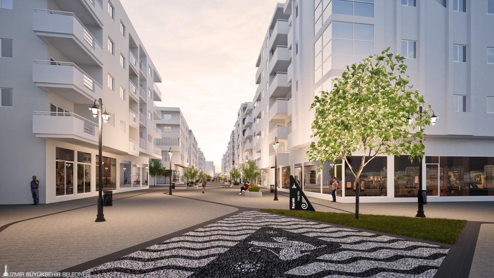 Bayraklı Sevgi Yolu'nda 'Güzel İzmir' dönüşümü: Tugay çalışmaları yerinde denetledi