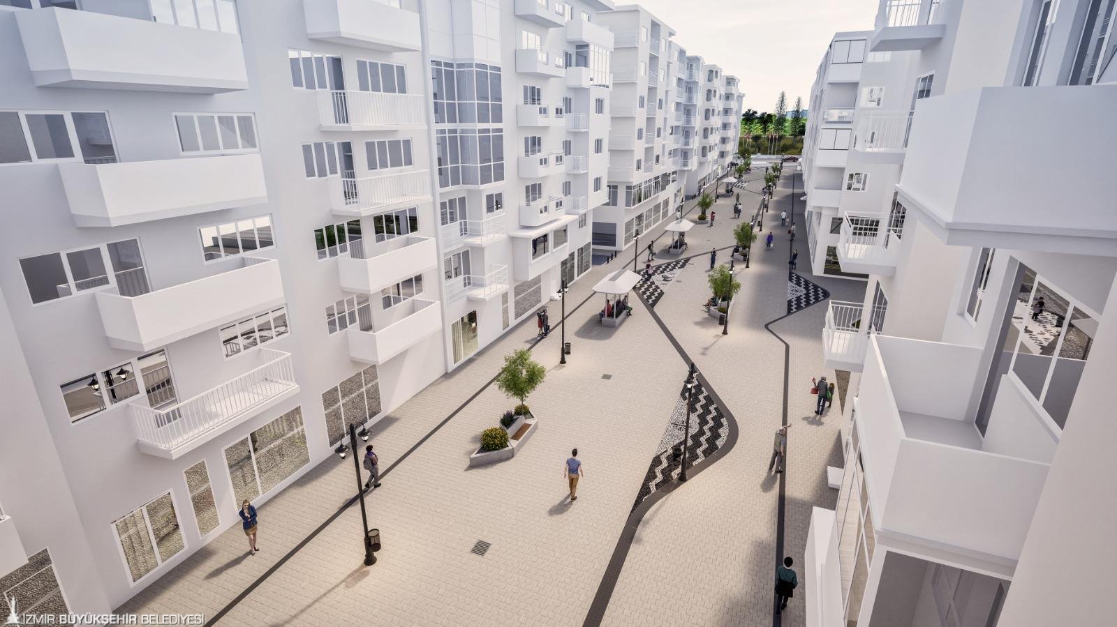 Bayraklı Sevgi Yolu'nda 'Güzel İzmir' dönüşümü: Tugay çalışmaları yerinde denetledi