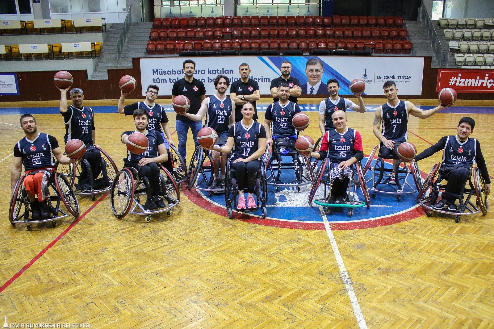 Eurocup2 Avrupa kupası için parkeye çıkıyor: İzmir'in 'Engelsiz Devleri' İtalya'da