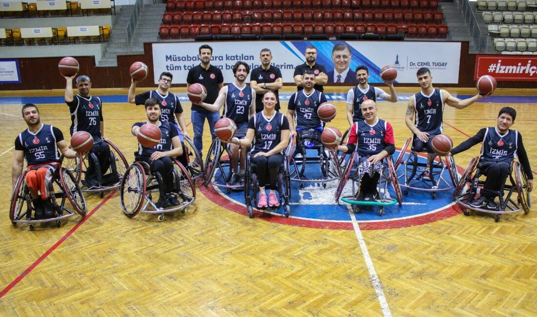 İzmir’in gururu İzmir Büyükşehir Belediyesi Spor Kulübü Tekerlekli Sandalye Basketbol