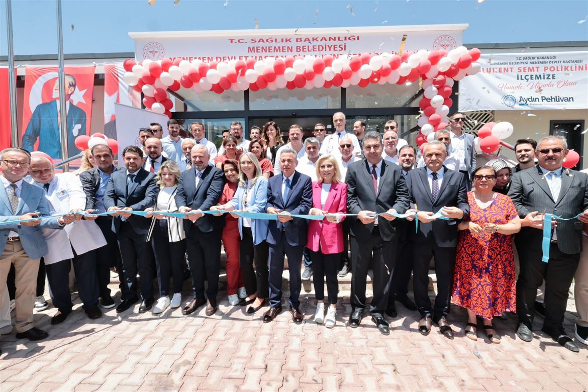 Aydın Pehlivan sözünü tuttu: Menemen’de 9 ayda 9 açılış: