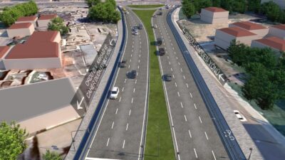 İzmir Büyükşehir Belediye Başkanı Dr. Cemil Tugay, Karşıyaka trafiğini düğüm