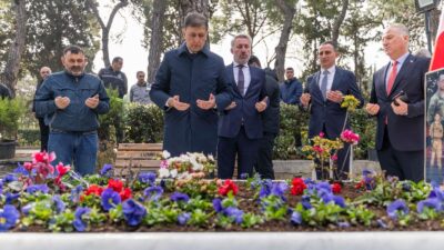 Kadifekale’nin zirvesinde, vatanın bağımsızlığı için can veren kahramanlar İzmir protokolü