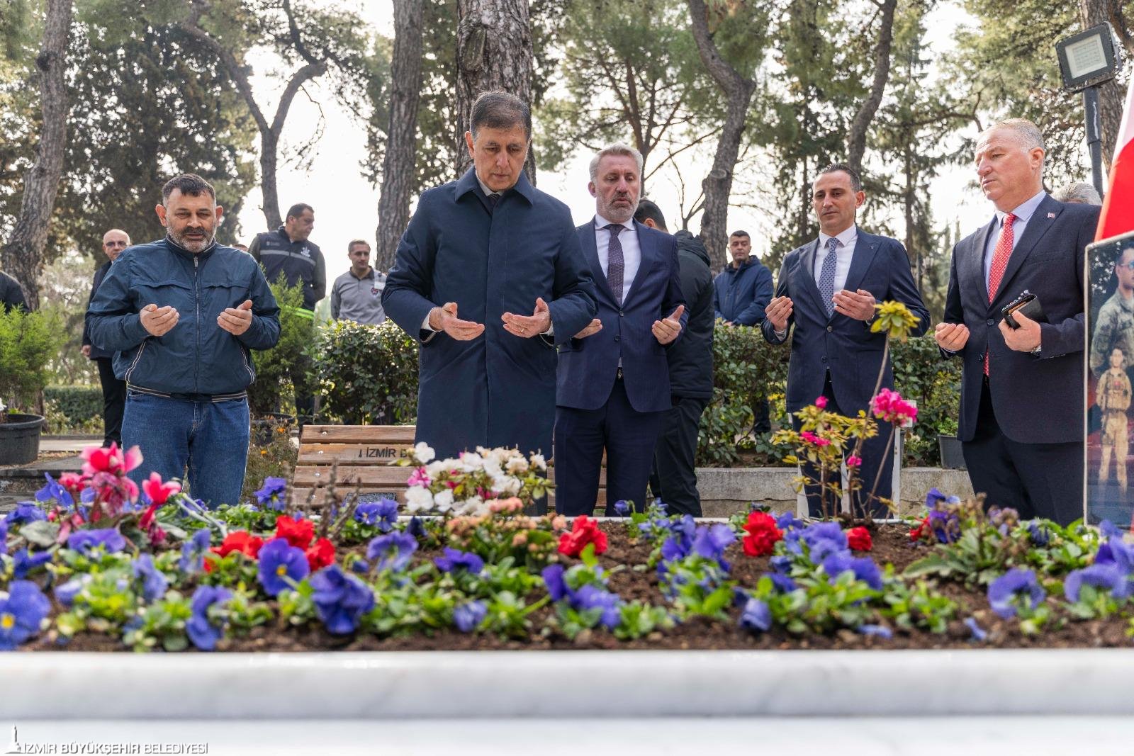 Kadifekale’nin zirvesinde, vatanın bağımsızlığı için can veren kahramanlar İzmir protokolü