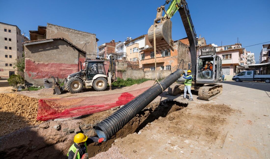 İZSU, Ödemiş’i şantiye alanına çevirdi! Yağmur suyu ayrıştırmada %90, içme