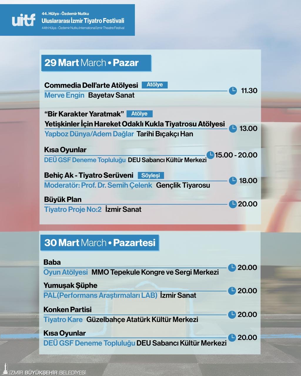 Uluslararası Hülya Özdemir Nutku Tiyatro Festivali başlıyor: İzmir tiyatroya, sanata doyacak