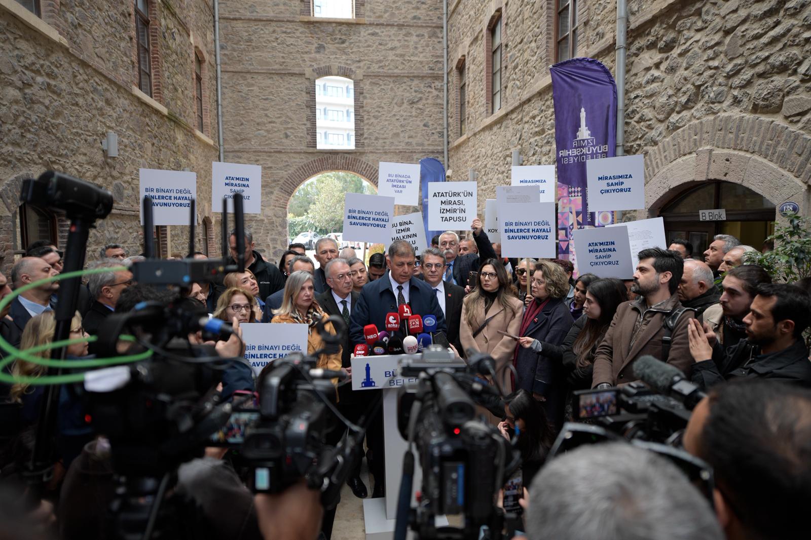 Tugay'dan tahliye nöbetinde kararlılık mesajı: 'Kimse buraya çökemez; izin vermeyiz'