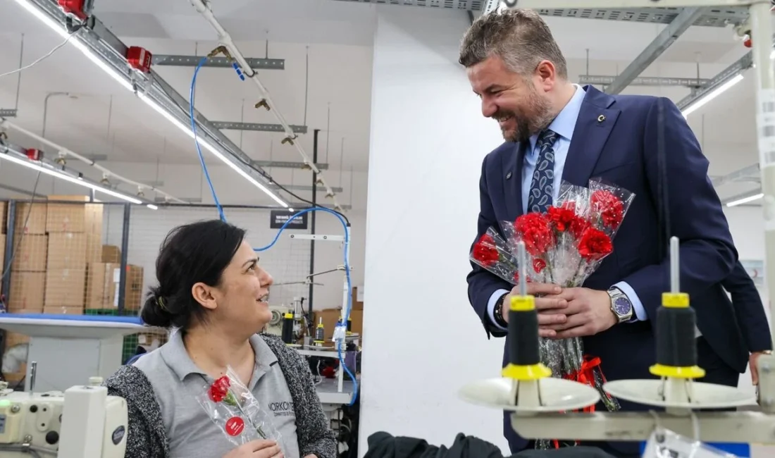 Buca Belediye Başkanı Mimar Görkem Duman, 8 Mart Dünya Emekçi