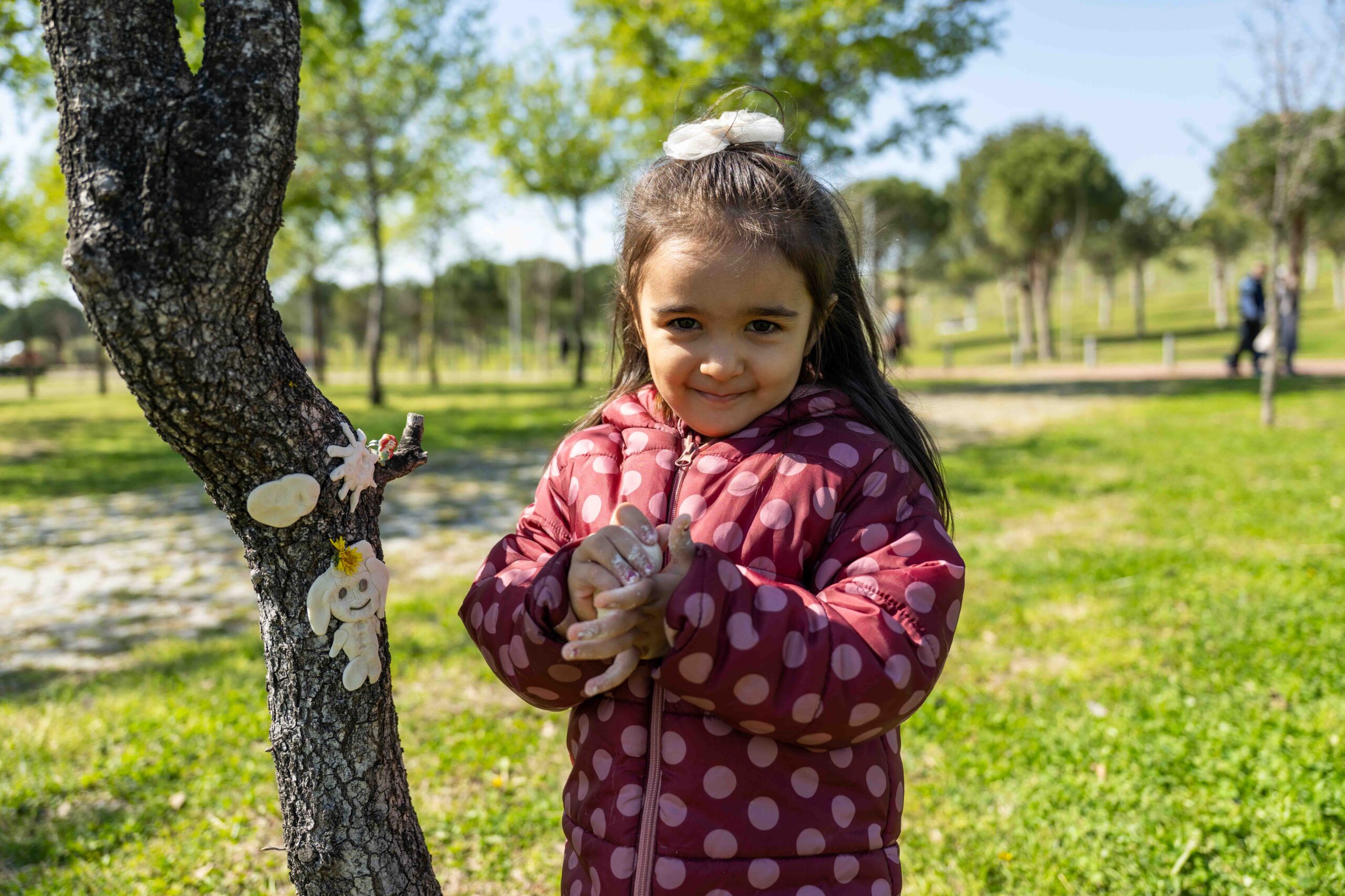 “Sınıfımız orman, oyunumuz doğa”: Bornova’da minikler öğrenerek eğlendi