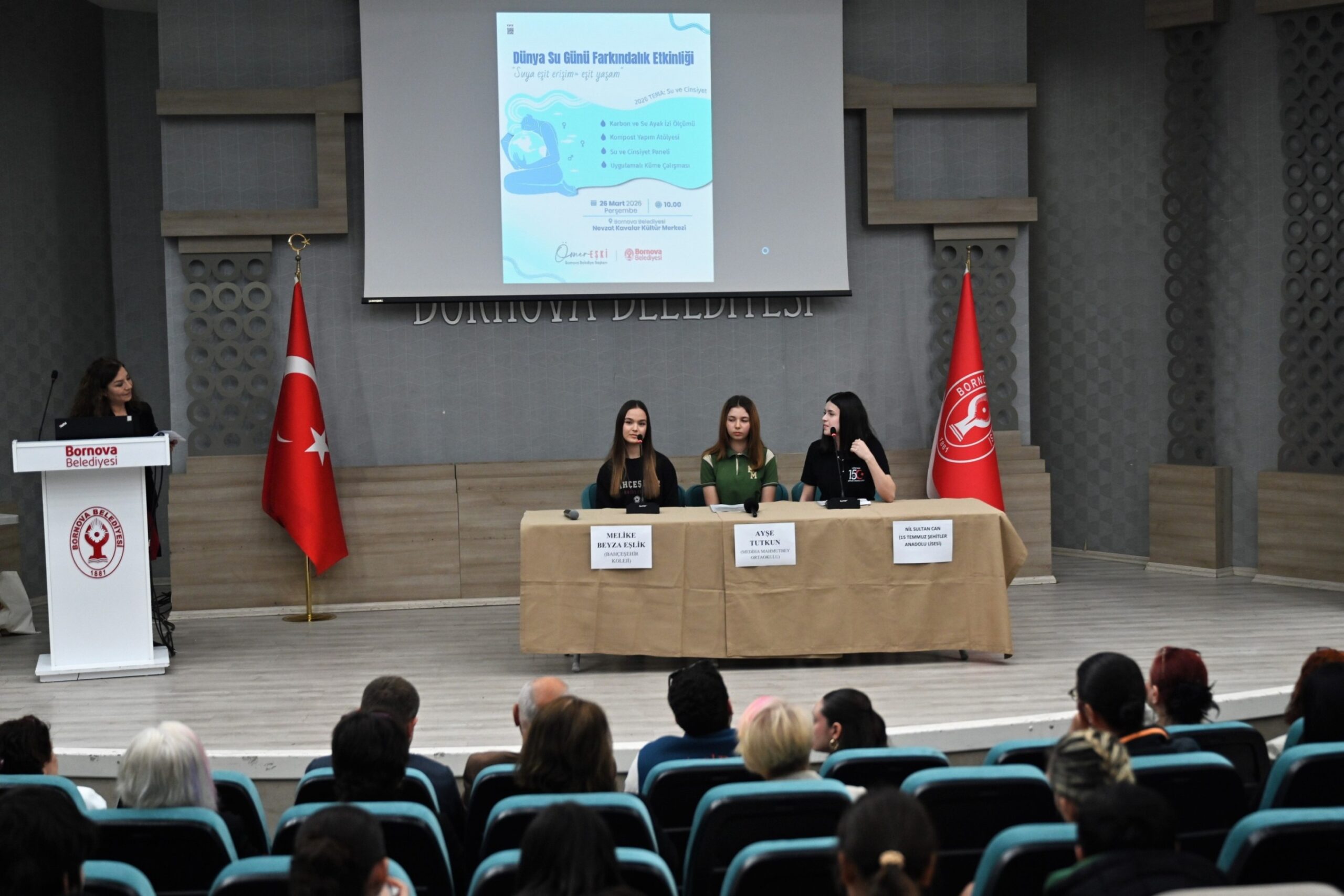 Bornova’da anlamlı buluşma: “Su ve Cinsiyet” temasıyla sürdürülebilirlik vurgusu! 3 Bornova’da anlamlı buluşma: “Su ve Cinsiyet” temasıyla sürdürülebilirlik vurgusu!