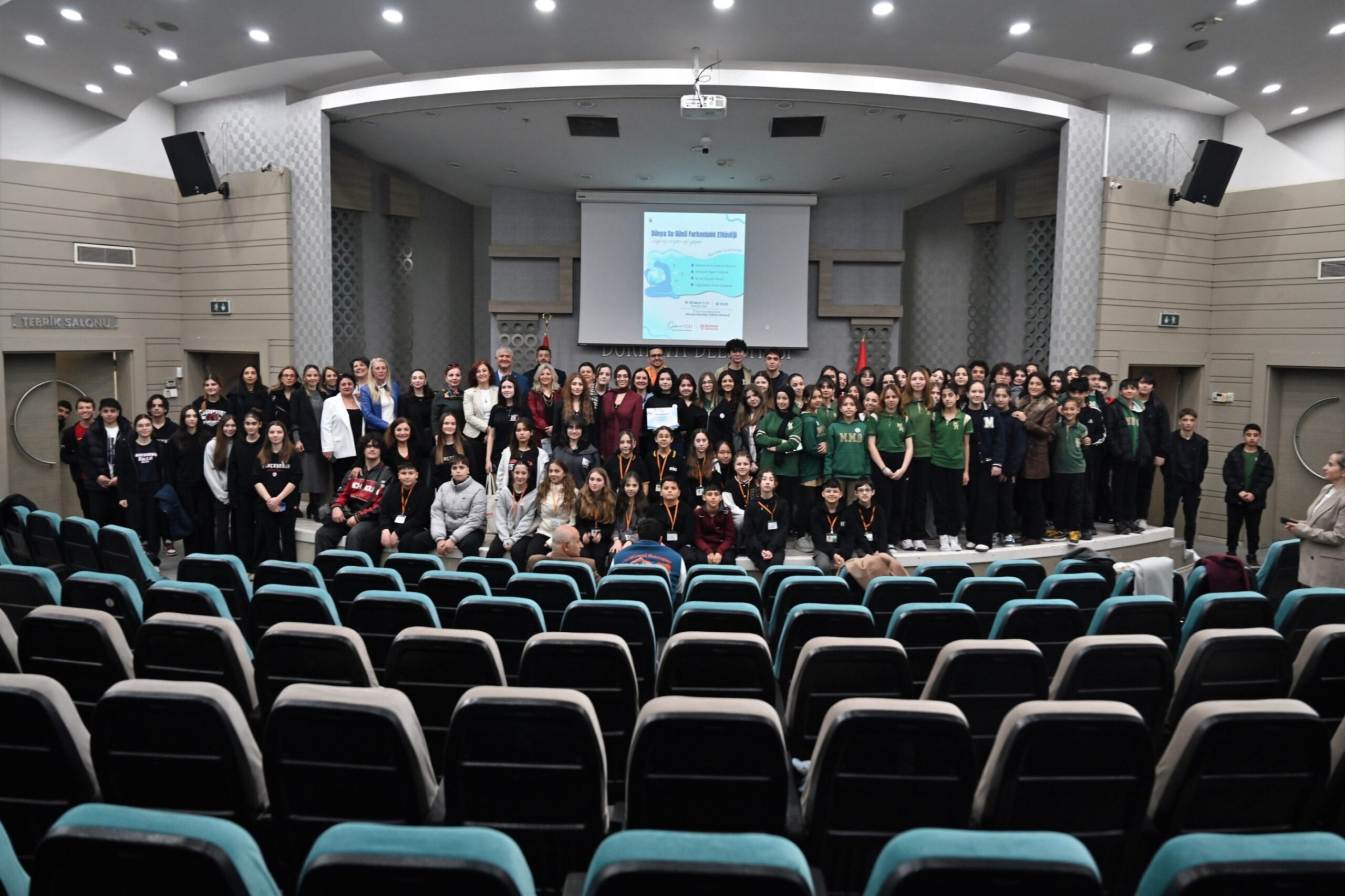 22 Mart Dünya Su Günü kapsamında Bornova Belediyesi ev sahipliğinde
