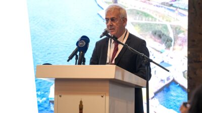 İZDENİZ YK Başkanı Işıkhan Güler, Alsancak Limanı’nın geleceği için dünya