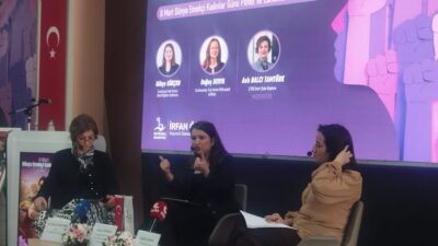 ÇYDD Başkanı Aslı Balcı Tamtürk, Gökçe Gökçen ve Doğuş Derya