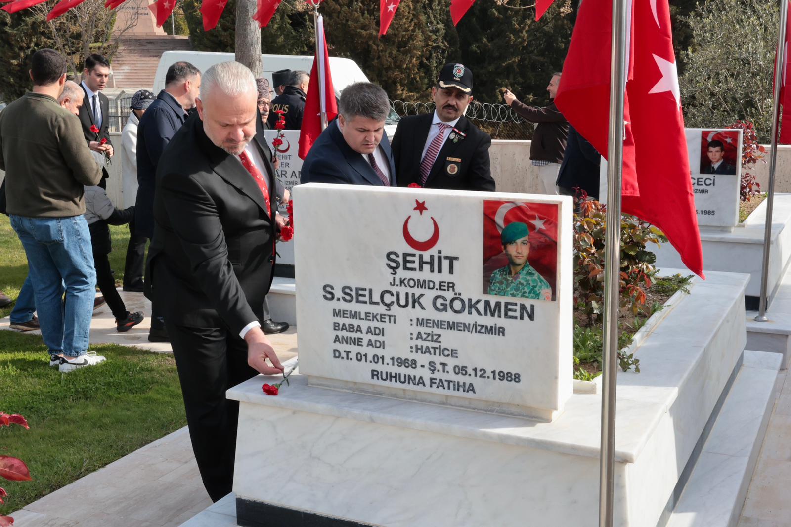 Başkan Pehlivan, şehit ailelerini ziyaret etti: “Başımızın tacısınız”