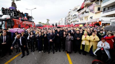 CHP’nin "Millet İradesine Sahip Çıkıyor" mitinglerinin 101. durağı Kuşadası, tarihi