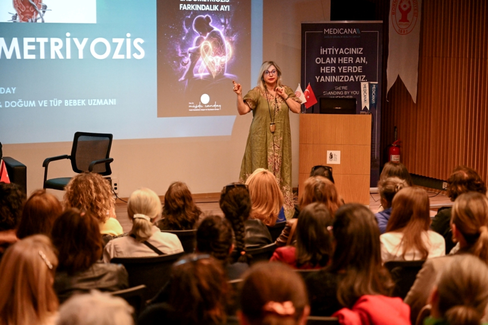 Bornova’da endometriozis farkındalığı: “Adet sancısı adetten değildir!” 1 Bornova’da endometriozis farkındalığı: “Adet sancısı adetten değildir!”