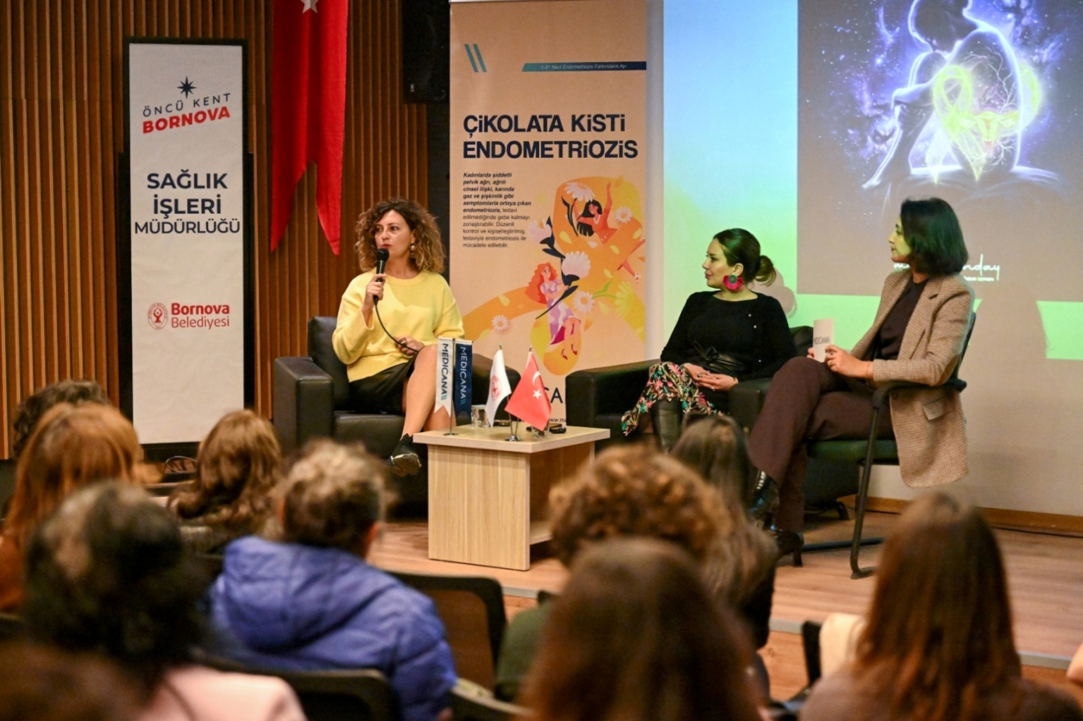 Bornova Belediyesi, 1–31 Mart Endometriozis Farkındalık Ayı kapsamında Yeşilova Höyüğü