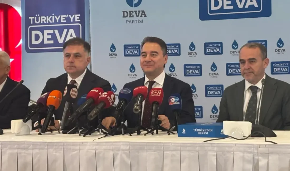 DEVA Partisi Genel Başkanı Ali Babacan, İzmir programı kapsamında Tarihi