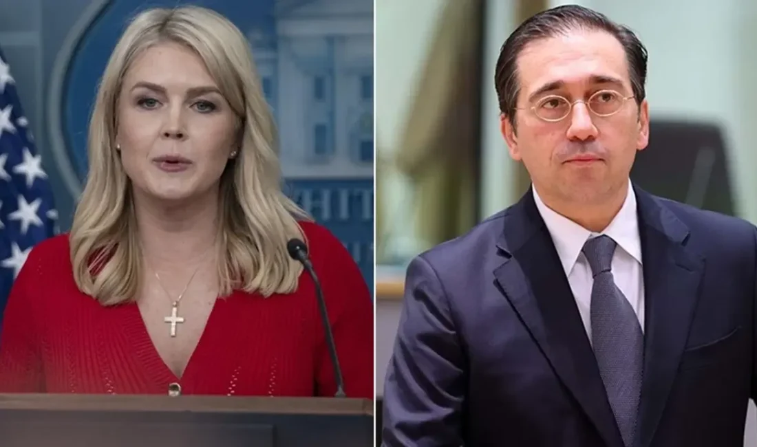 Beyaz Saray Sözcüsü Karoline Leavitt’in, İspanya’nın ABD ordusuyla iş birliğini