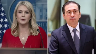 Beyaz Saray Sözcüsü Karoline Leavitt’in, İspanya’nın ABD ordusuyla iş birliğini