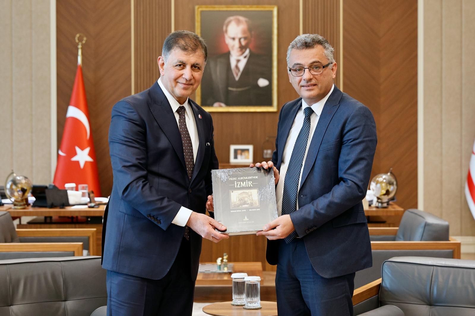 İzmir Büyükşehir Belediye Başkanı Dr. Cemil Tugay, KKTC temasları kapsamında